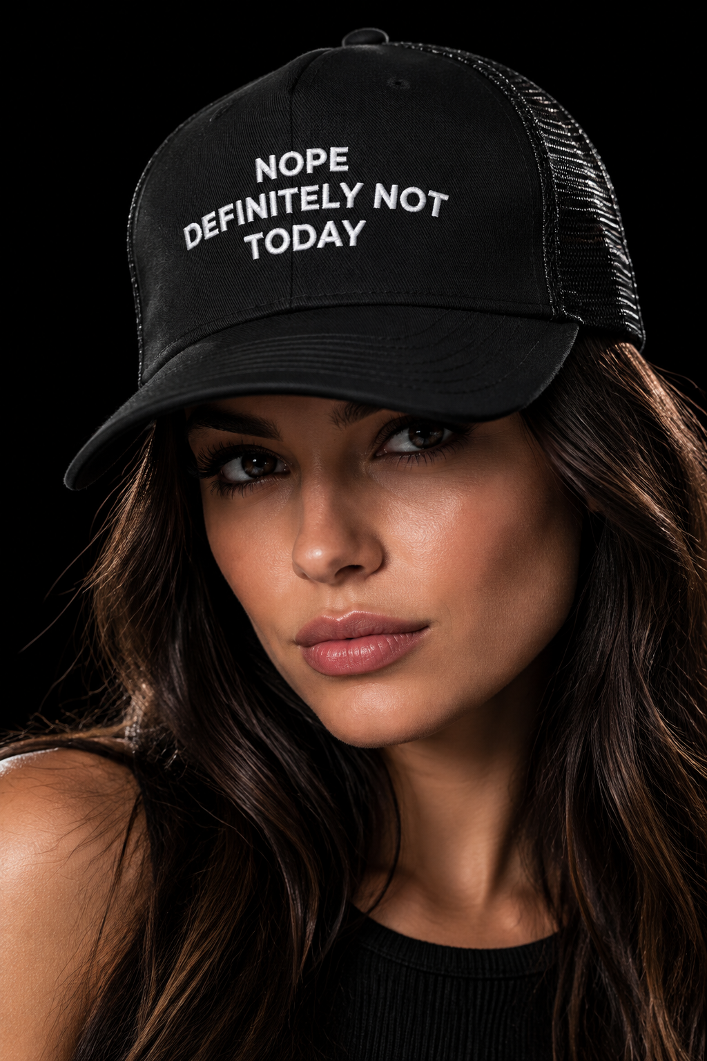 Nope Not Today-Trucker Caps