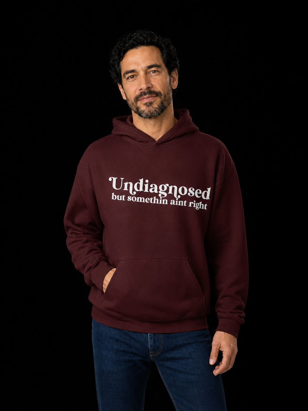 Undiagnosed – Hettegenser med stort fronttrykk