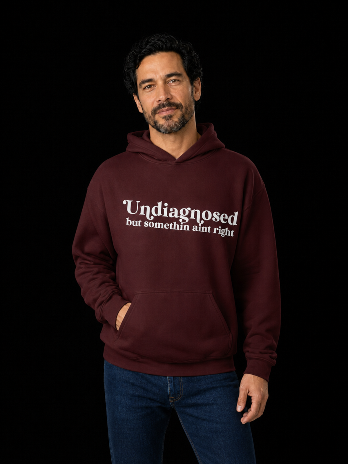 Undiagnosed – Hettegenser med stort fronttrykk