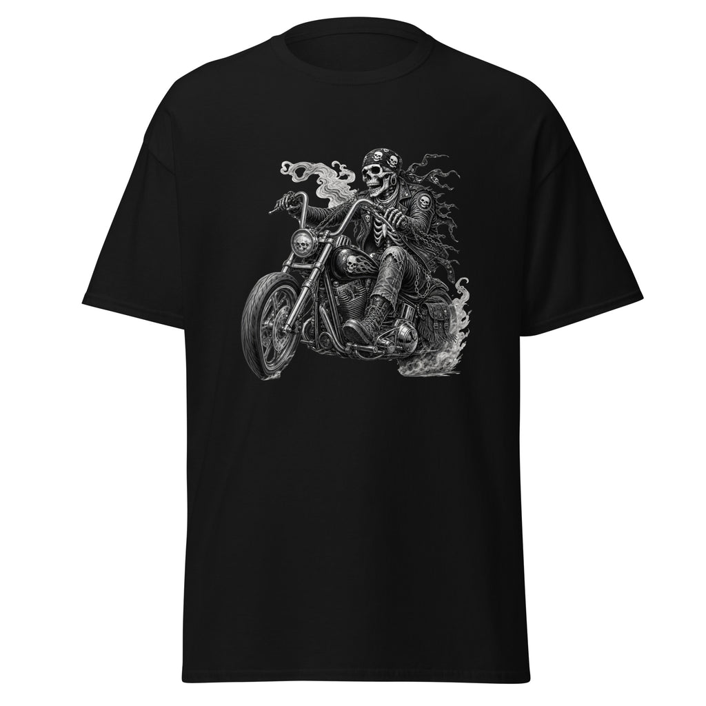 Biker Man-Herre Klassisk T-Skjorte