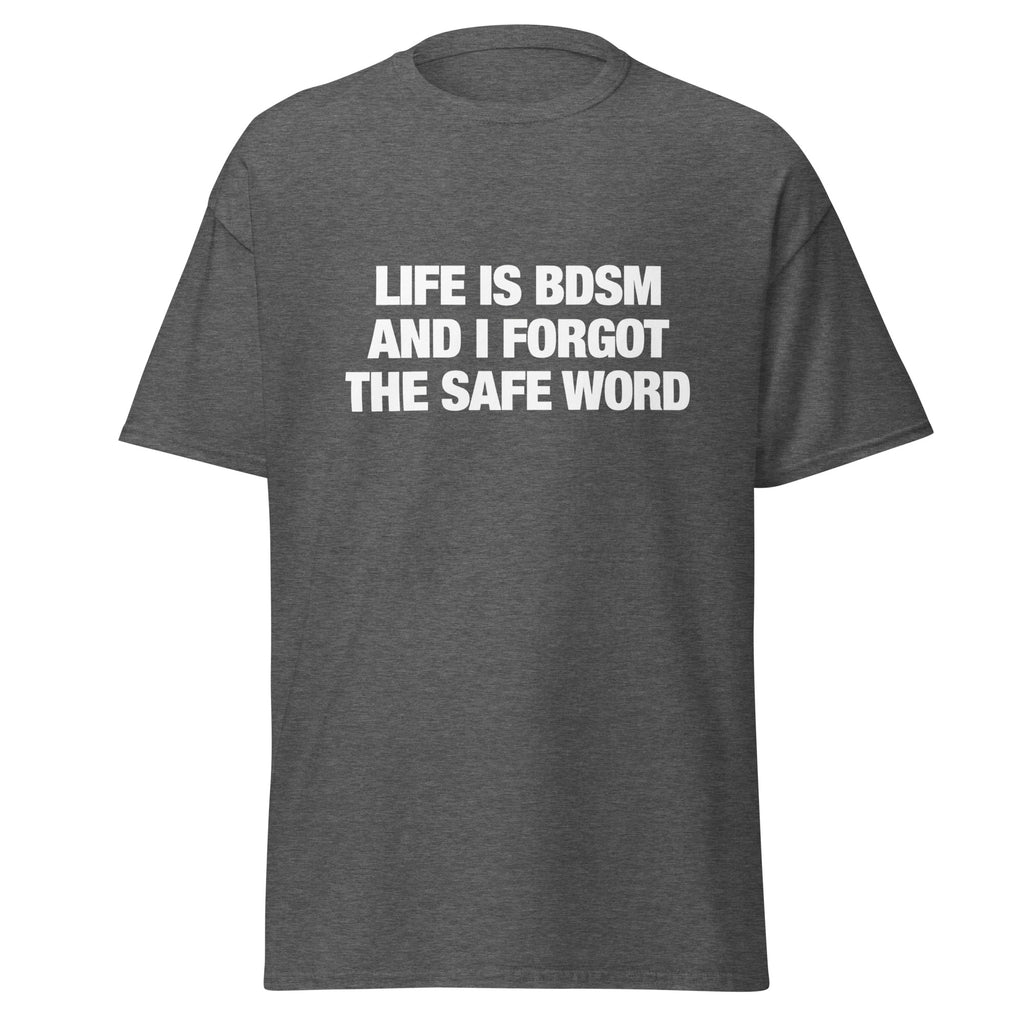 Safe Word-Dame Klassisk T-Skjorte (XL Print)