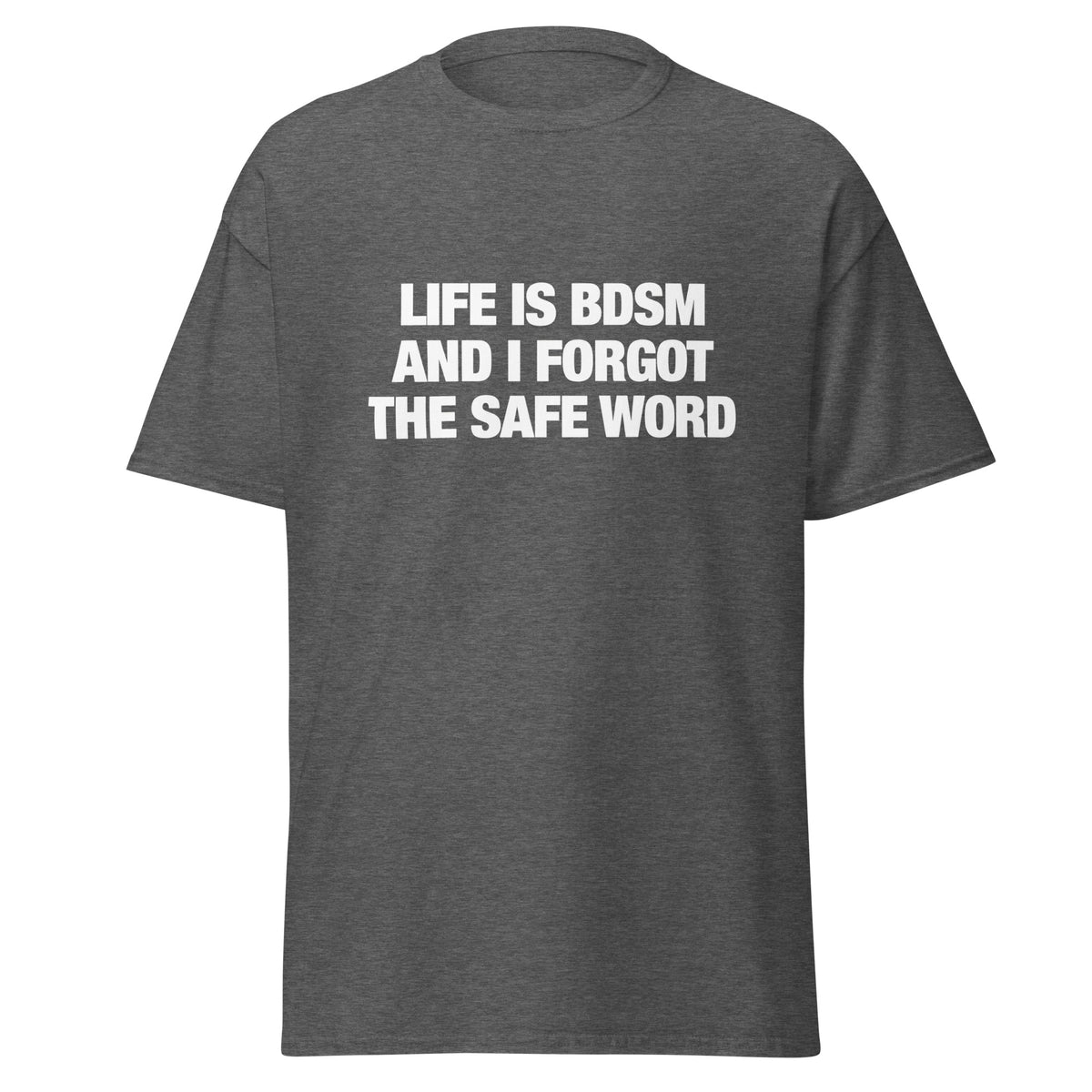 Safe Word-Dame Klassisk T-Skjorte (XL Print)