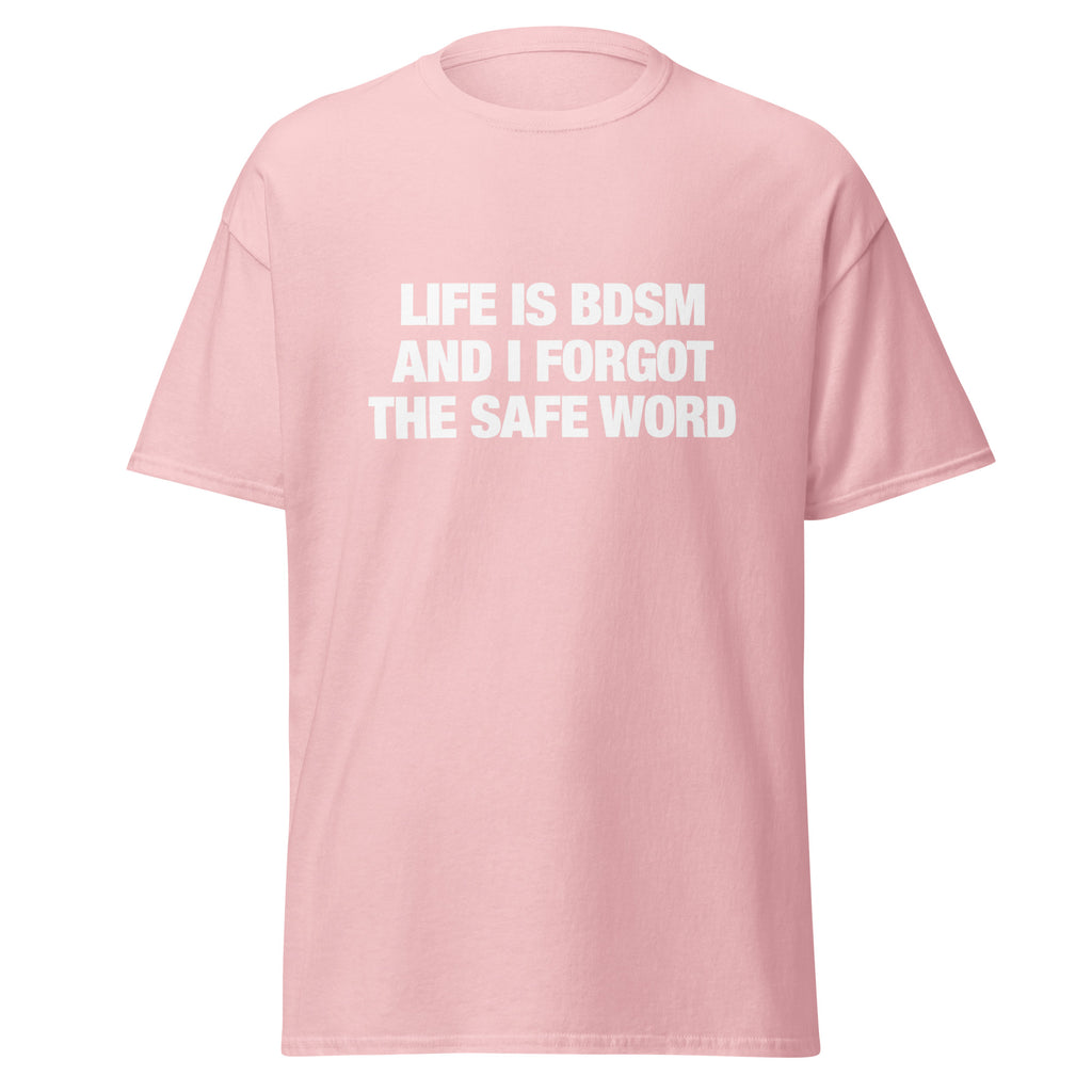 Safe Word-Dame Klassisk T-Skjorte (XL Print)