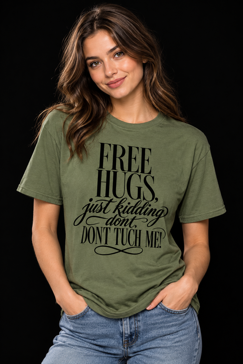 Free Hugs-Dame Klassisk T-Skjorte