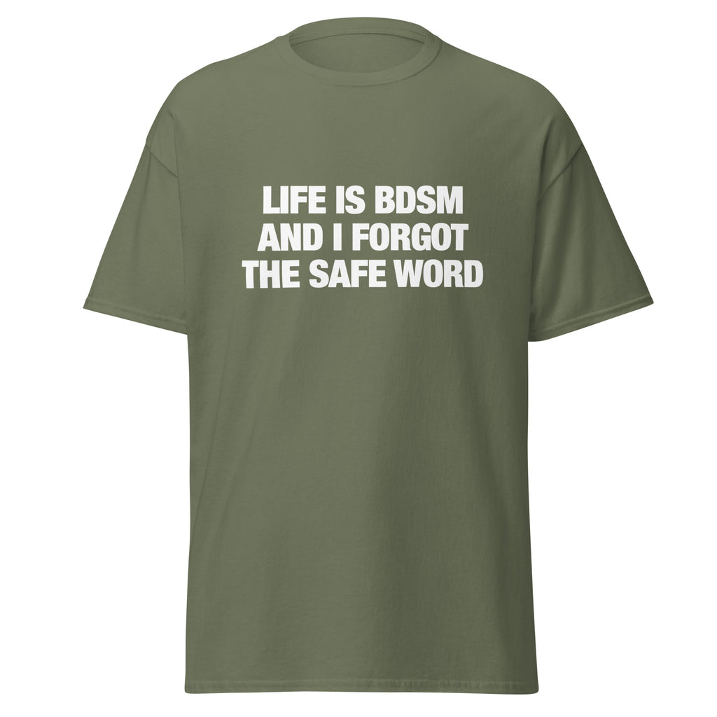 Safe Word-Dame Klassisk T-Skjorte (XL Print)