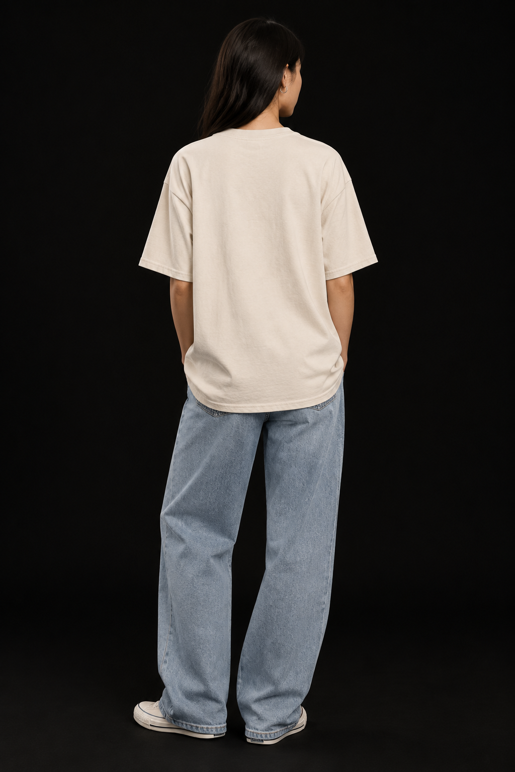 I`m Meaner Than-Dame Klassisk T-Skjorte (Brodert Skrift)