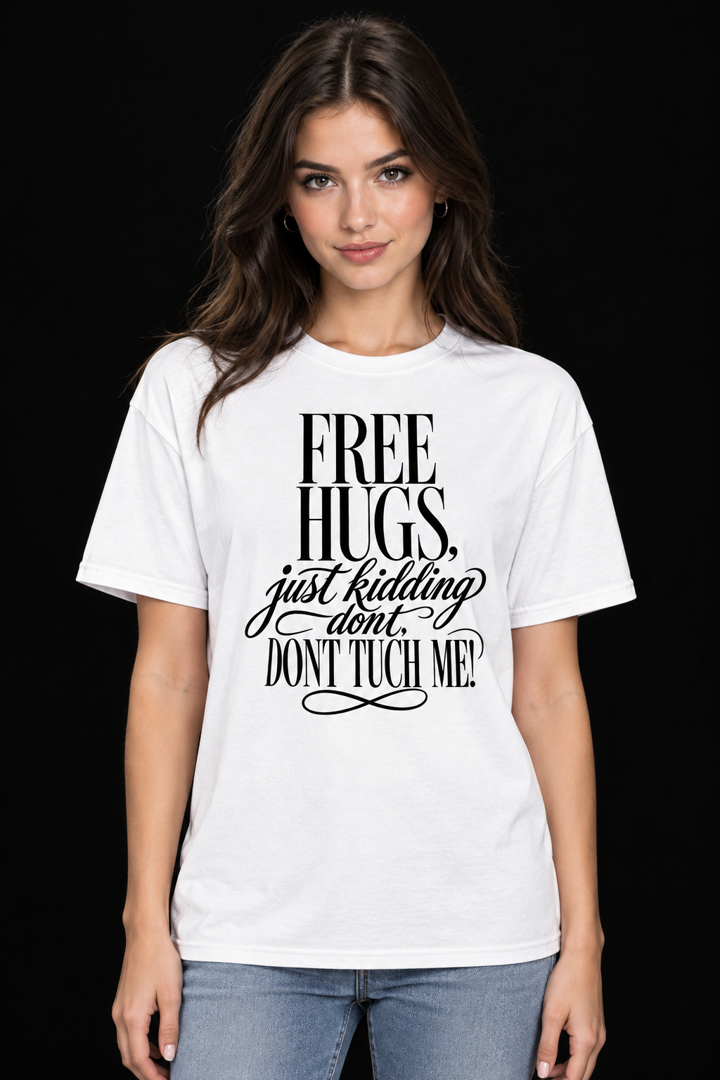 Free Hugs-Dame Klassisk T-Skjorte