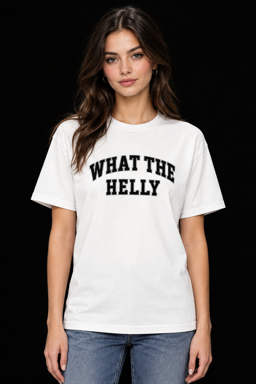 What The Helly-Dame Klassisk T-Skjorte