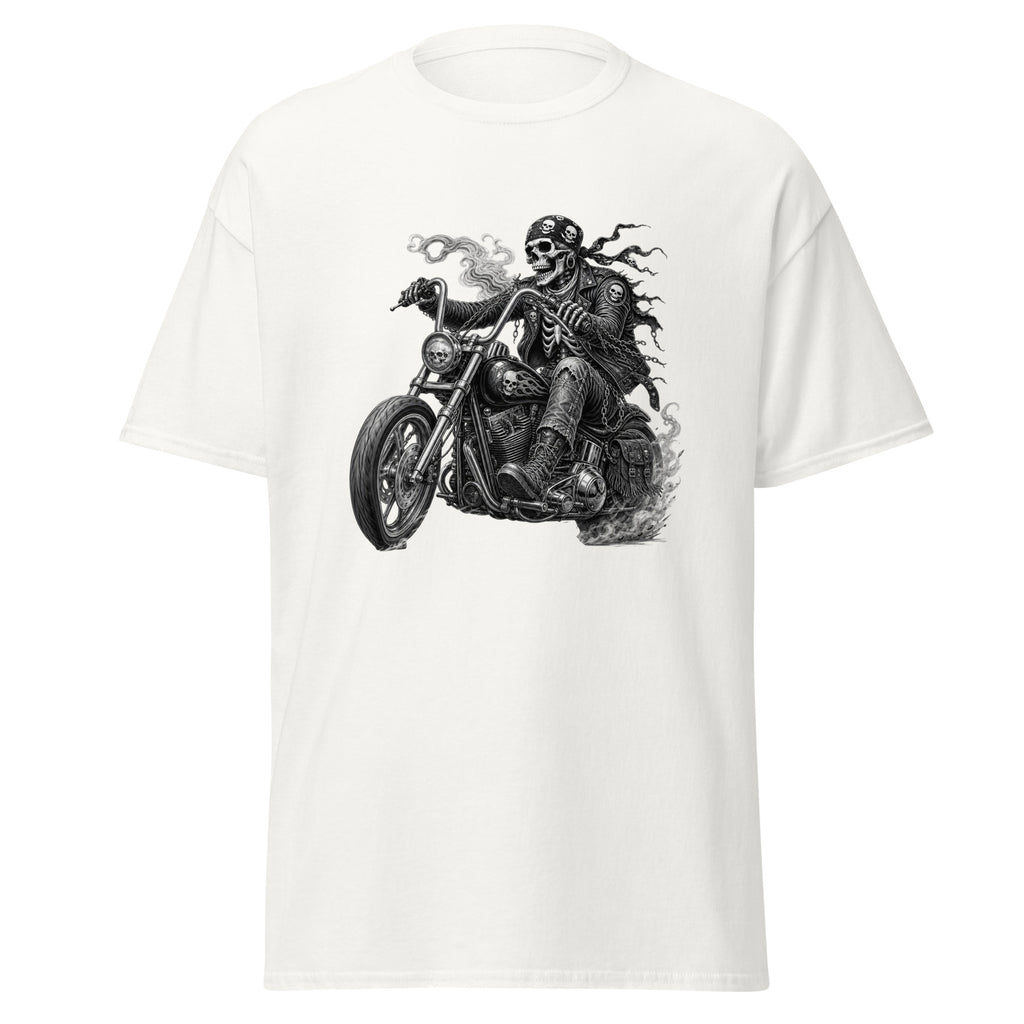Biker Man-Herre Klassisk T-Skjorte