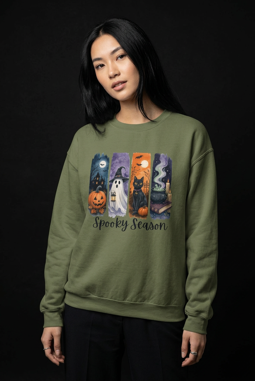 Spooky Season-Dame Collegegenser