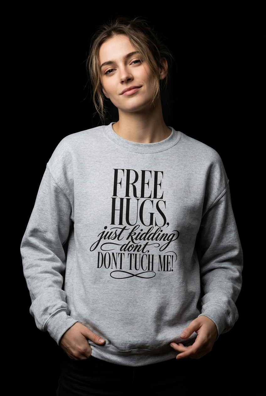 Free Hugs-Dame Collegegenser