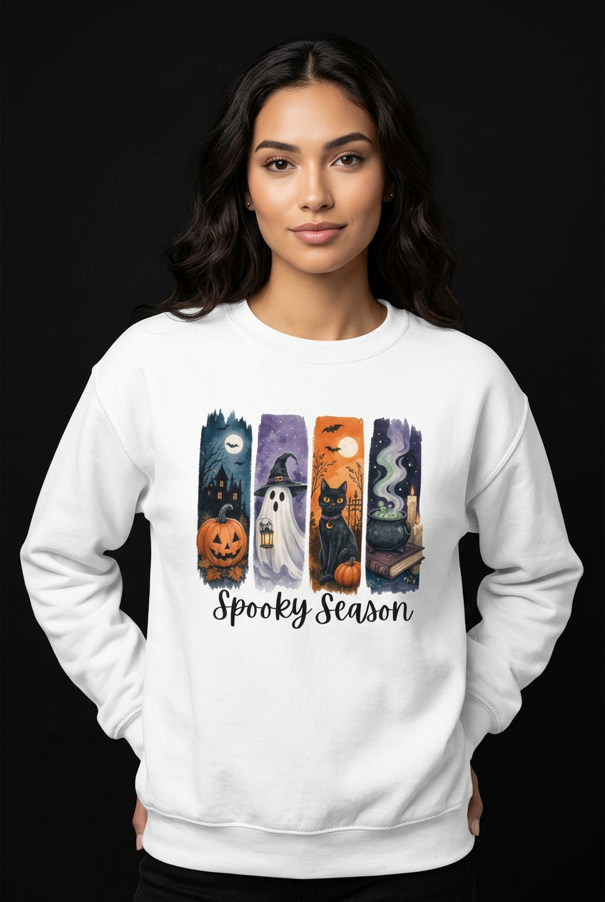 Spooky Season-Dame Collegegenser