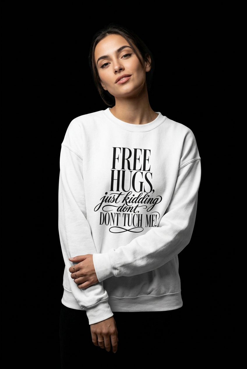 Free Hugs-Dame Collegegenser