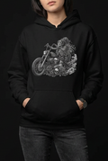 Biker Chick-Dame Hettegenser