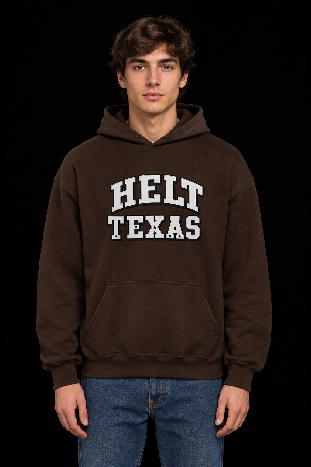 Helt Texas-Herre Hettegenser